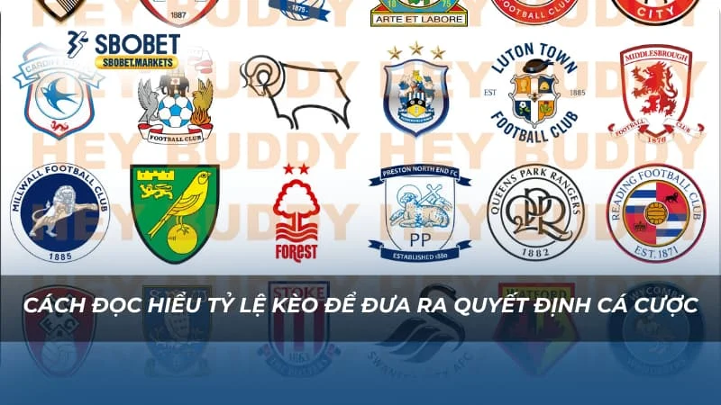 English Championship SBOBET Cách đọc hiểu tỷ lệ kèo để đưa ra quyết định cá cược