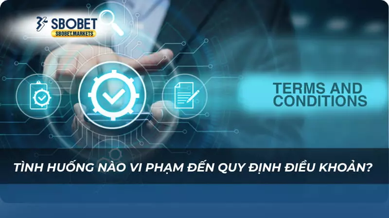 Điều khoản điều kiện Tình huống nào vi phạm đến quy định điều khoản?