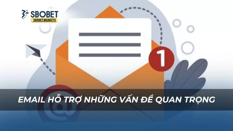 Liên hệ Email hỗ trợ những vấn đề quan trọng
