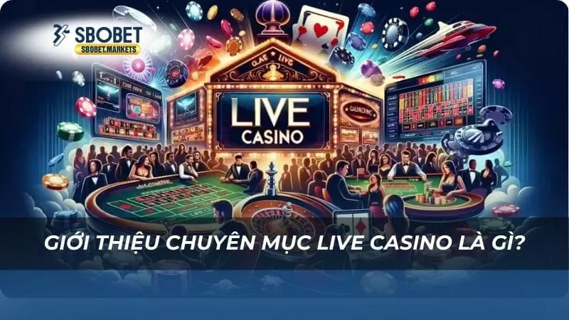Live casino Giới thiệu chuyên mục Live Casino là gì?