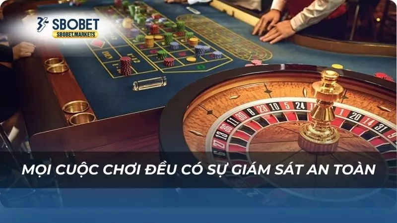 Live casino Mọi cuộc chơi đều có sự giám sát an toàn